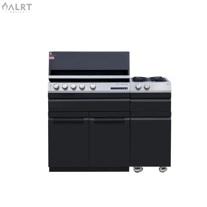 Smart Luxury 32-Inch 4-Burner Gas Grill with APP Control